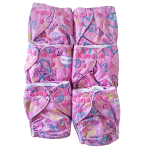 Pocketluier New Born Voordeelset Pink & Cute 6 stuks